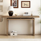 Ash Veneer Console Table for Entryway & Hallway