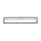 Floating TV Stand 59" with Open Shelves & Cable Management