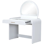 Toeletta da trucco da 39" con specchio LED touchscreen