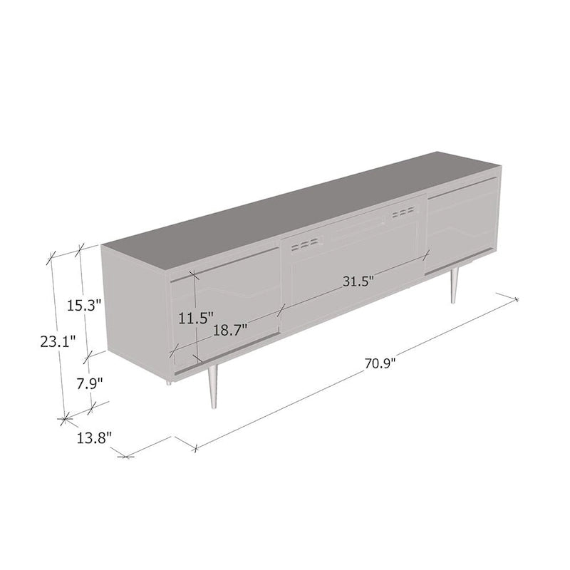 Fireplace TV Stand
