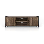 Reclaimed Oak 66-inch 6-Shelf TV Stand