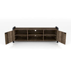 Reclaimed Oak 66-inch 6-Shelf TV Stand