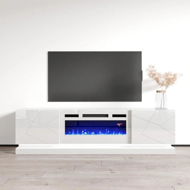 Electric Fireplace 71" TV Stand