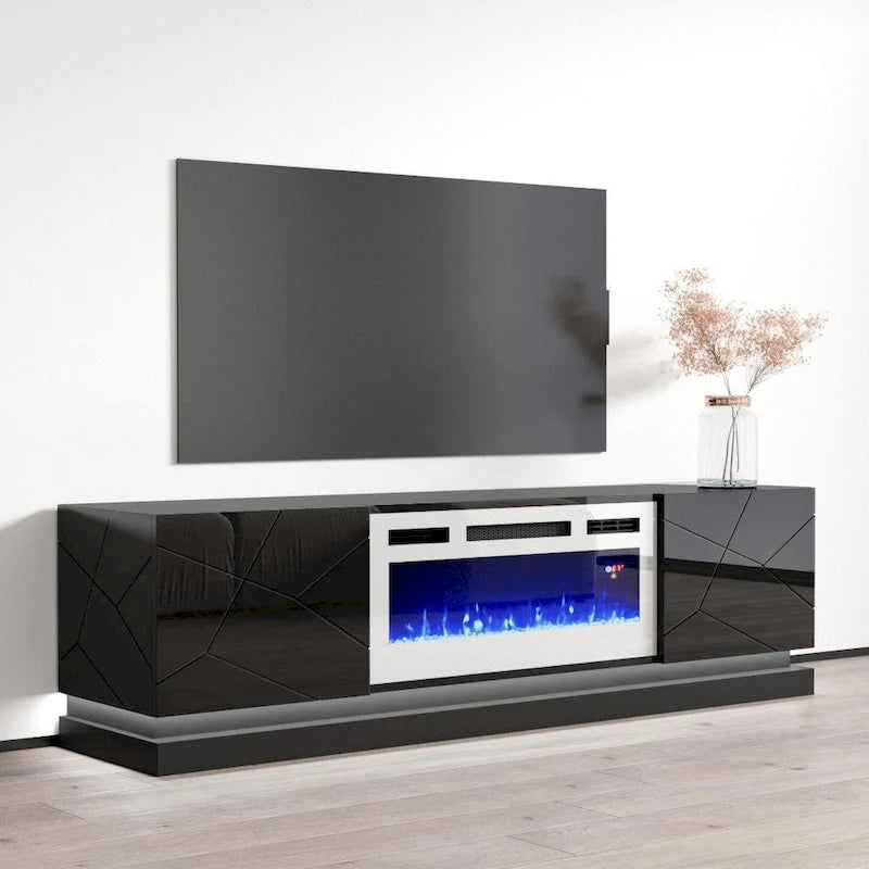 Electric Fireplace 71" TV Stand