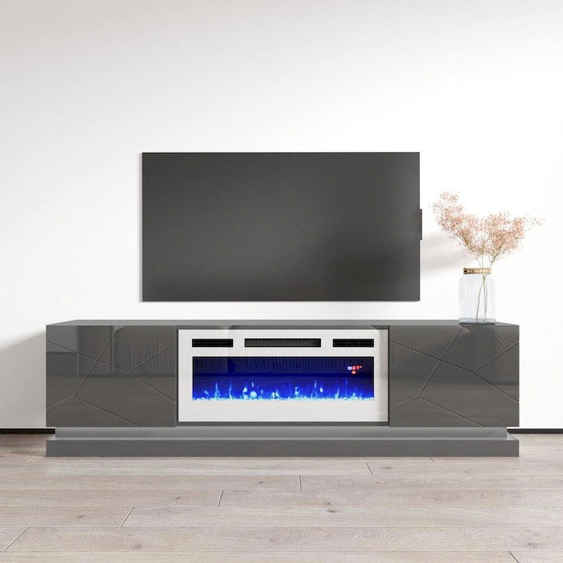 Electric Fireplace 71" TV Stand
