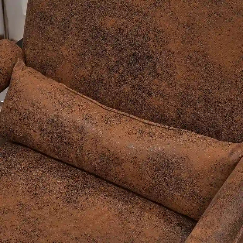 Moderní volnočasová židle s jednoduchou železnou konstrukcí