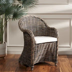 Rattan-Clubsessel - 24Wx26Dx35H