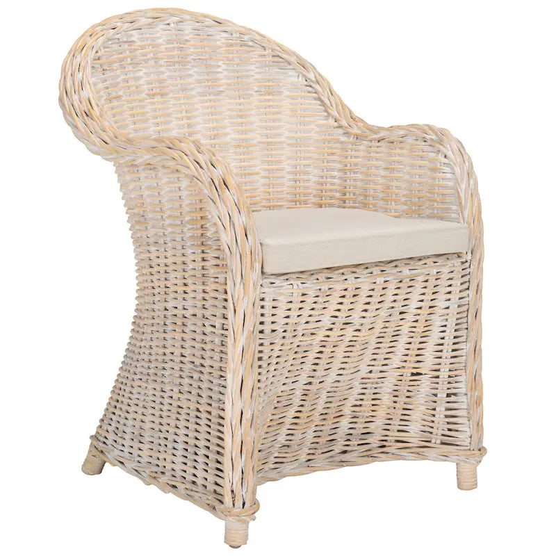 Rattan-Clubsessel - 24Wx26Dx35H