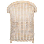 Rattan-Clubsessel - 24Wx26Dx35H