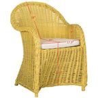 Rattan-Clubsessel - 24Wx26Dx35H