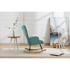 Moderner Patchwork-Akzentstuhl für Wohnzimmer, Schlafzimmer oder Studio