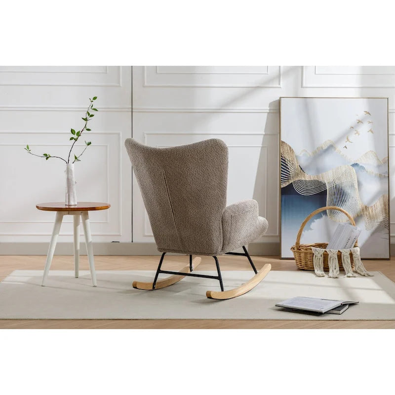 Moderner Patchwork-Akzentstuhl für Wohnzimmer, Schlafzimmer oder Studio
