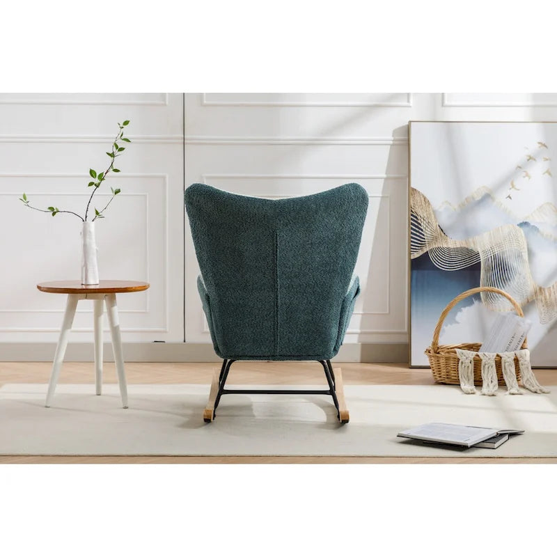 Moderner Patchwork-Akzentstuhl für Wohnzimmer, Schlafzimmer oder Studio
