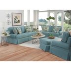 Coastal Aqua Classic Sofa