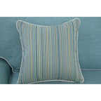 Coastal Aqua Classic Sofa