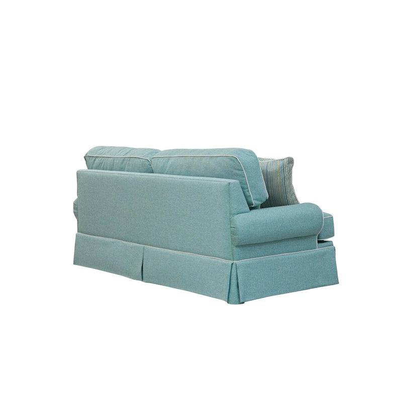 Coastal Aqua Classic Sofa