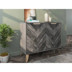 Midcentury Sideboard Console Table