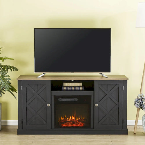 54 in. TV Stand with Electric Fireplace