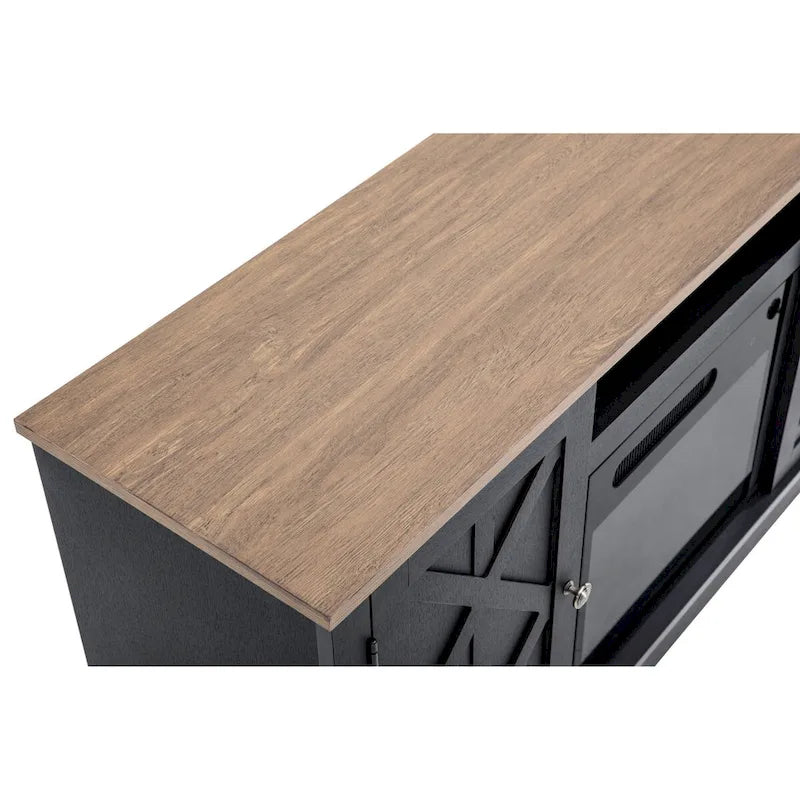 54 in. TV Stand with Electric Fireplace