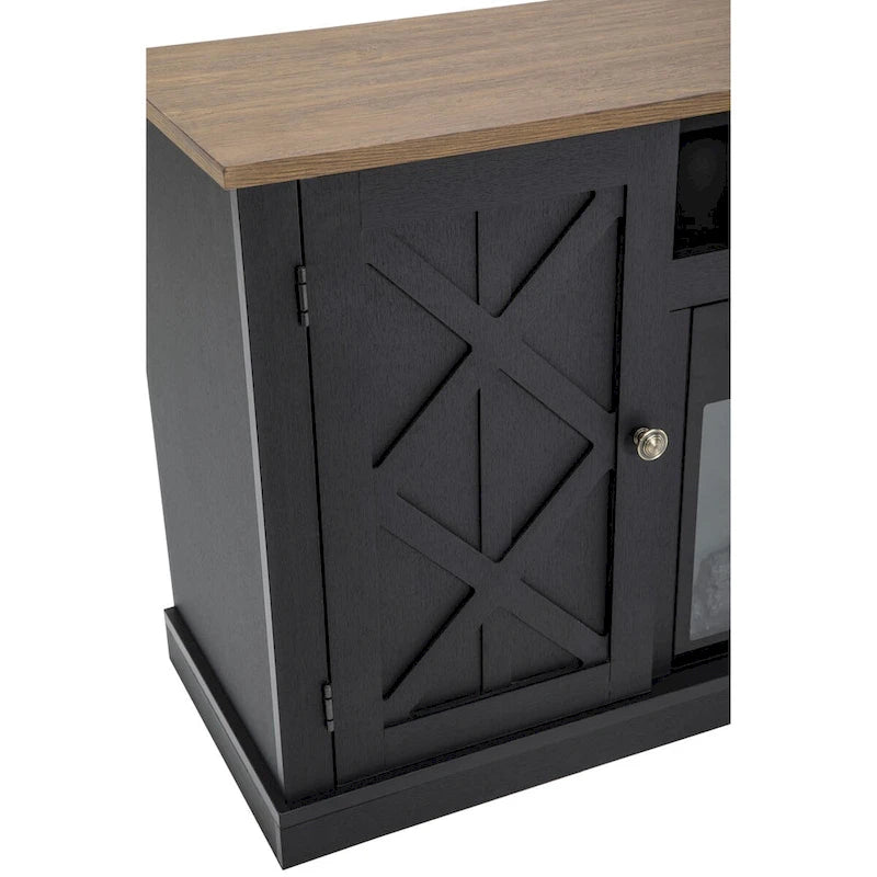 54 in. TV Stand with Electric Fireplace