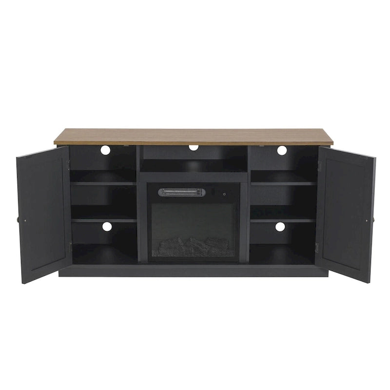 54 in. TV Stand with Electric Fireplace