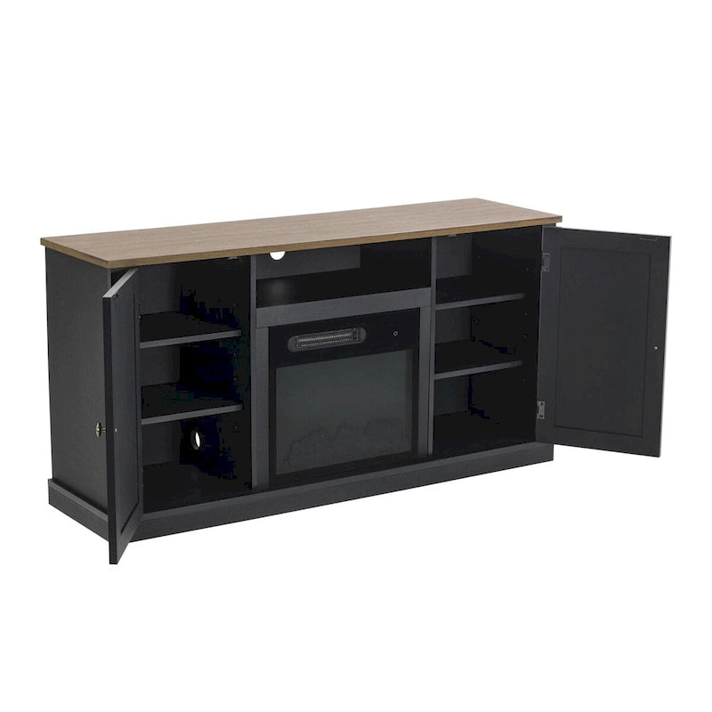 54 in. TV Stand with Electric Fireplace