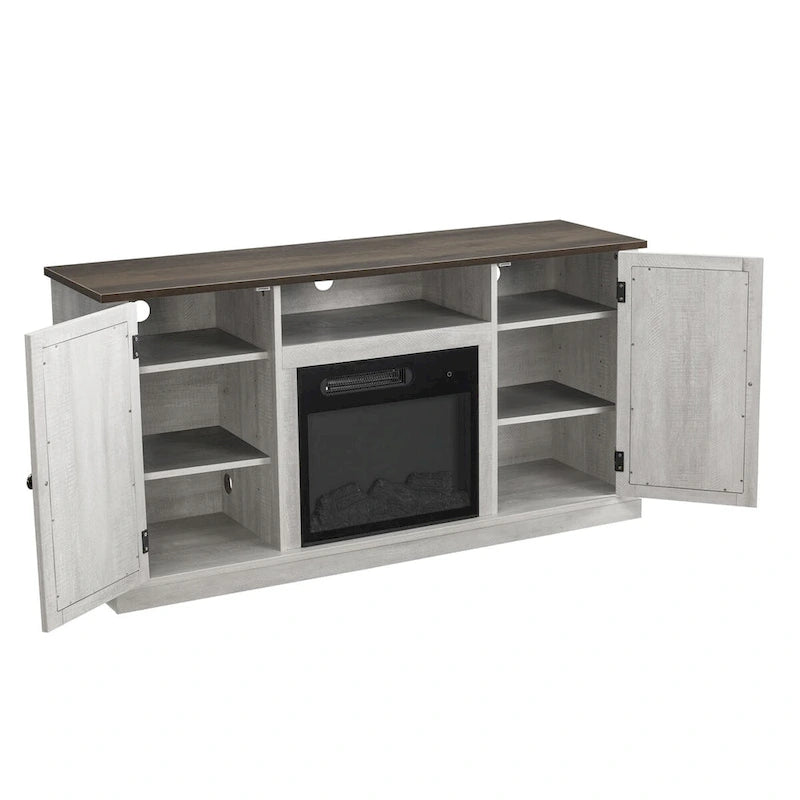 54 in. TV Stand with Electric Fireplace