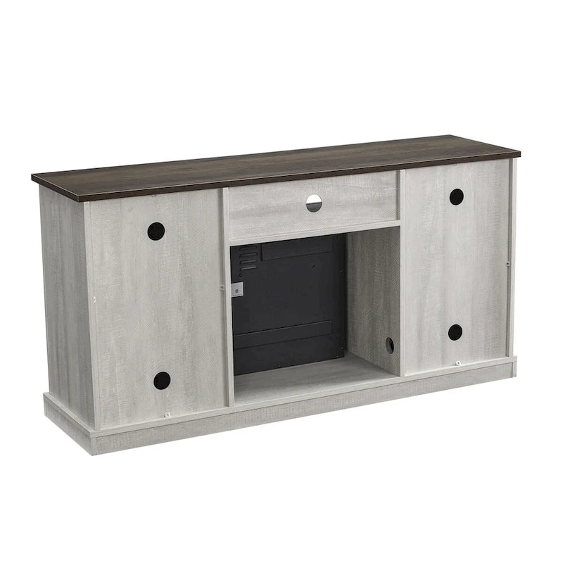 54 in. TV Stand with Electric Fireplace