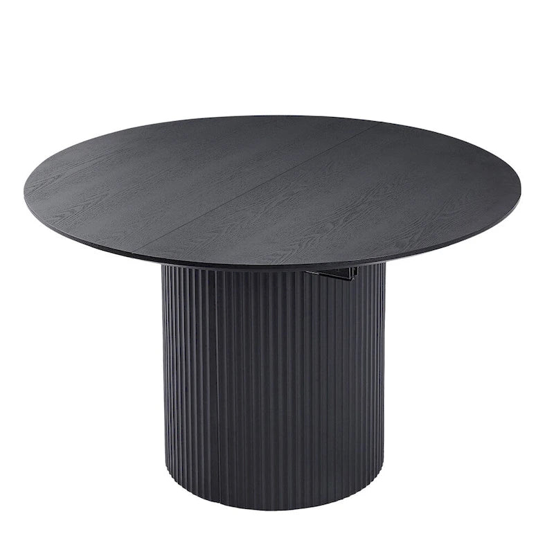 Table de salle à manger ovale extensible